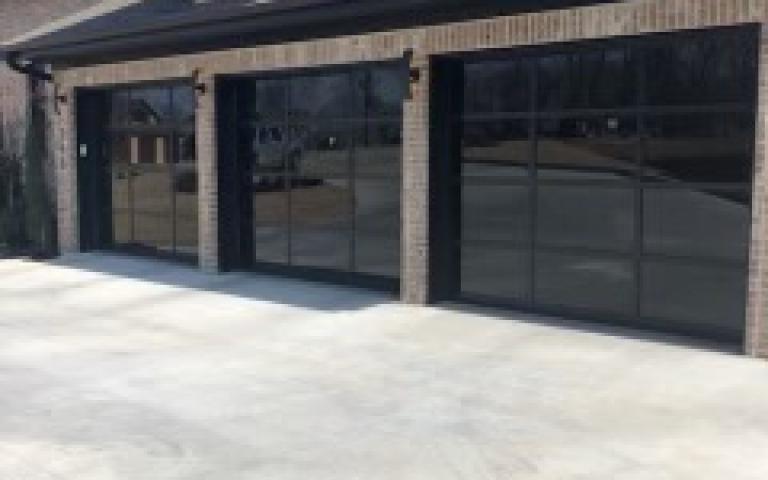 Garage door installation